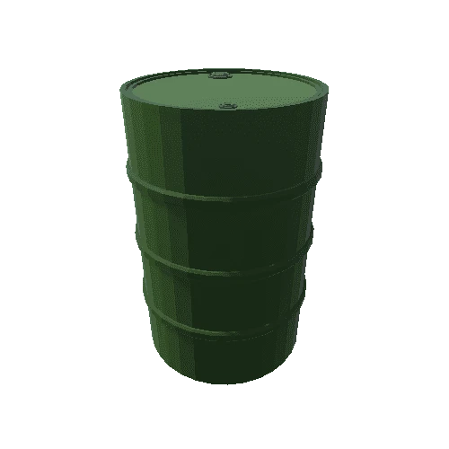 Industrial Barrel Green